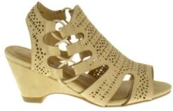 ZUKA-11S Little Girls Cut Out Peep Toe Sandals 25 ZUKA-11S Little Girls Cut Out Peep Toe Sandals -Bamboo Store ZukaIIsnbbeige 2