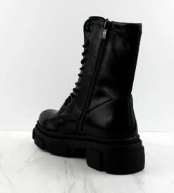 BOMB Womens Zip Up Ankle Combat Boots -Bamboo Store ac266e7f893cd8e19a2506fe054b966e