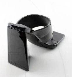 Augustine Womens Square Toe Chunky Triangle Heeled Pumps -Bamboo Store augustine2