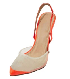 Bestie Women's Mesh Pointed Toe Slingback 19 Bestie Women's Mesh Pointed Toe Slingback -Bamboo Store bestie orange 21 5 2000x