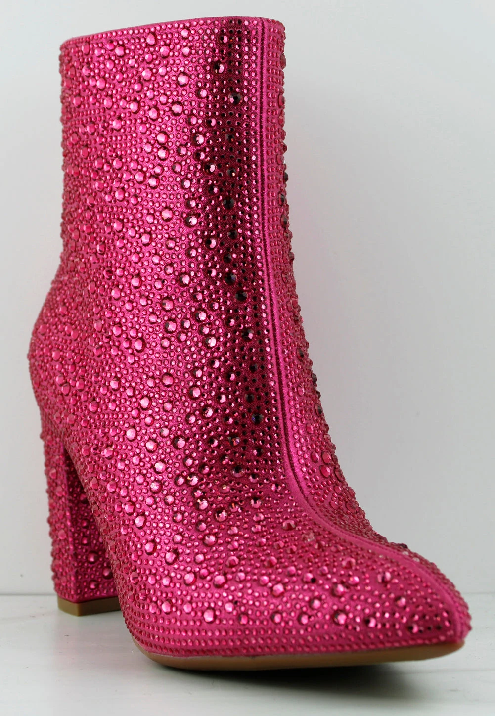 Brazil 8 Women's Pointed Toe Rhinestone Heeled Ankle Booties 3 Brazil 8 Women's Pointed Toe Rhinestone Heeled Ankle Booties