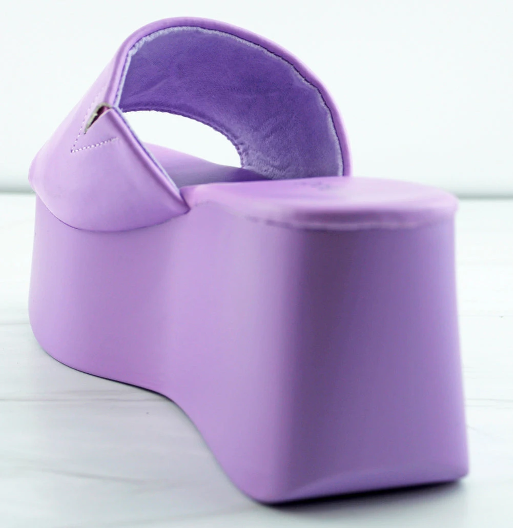 Bamboo Cactus 53 Womens Wide Band Wedge Mule Sandals 5 Bamboo Cactus 53 Womens Wide Band Wedge Mule Sandals - Image 3