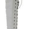Forever Camila 48 Womens Lace Up Chunky Heel Thigh High Heeled Boots -Bamboo Store camilla48wht 1