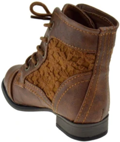 Chapter 30 KA Baby Girls Floral Lace Combat Boots 16 Chapter 30 KA Baby Girls Floral Lace Combat Boots -Bamboo Store chaptertan 3