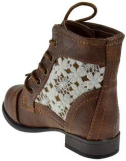 Chapter 30 KA Baby Girls Floral Lace Combat Boots 19 Chapter 30 KA Baby Girls Floral Lace Combat Boots -Bamboo Store chaptertanb 3