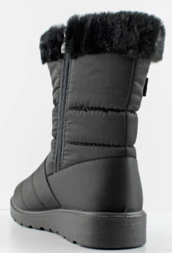 Chris 6 Women's Weatherproof Buckle Ankle Booties -Bamboo Store chris6blk