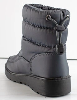 Coleen 1K Little Girls Insulated Fur Lined Rain/Snow Boots 19 Coleen 1K Little Girls Insulated Fur Lined Rain/Snow Boots -Bamboo Store coleen1kgrey3