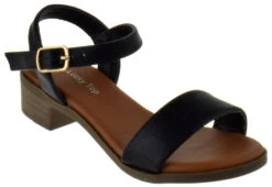 Courtney 5K Girls Gladiator Open Toe Dress Sandals 17 Courtney 5K Girls Gladiator Open Toe Dress Sandals -Bamboo Store courtney 5k black 1