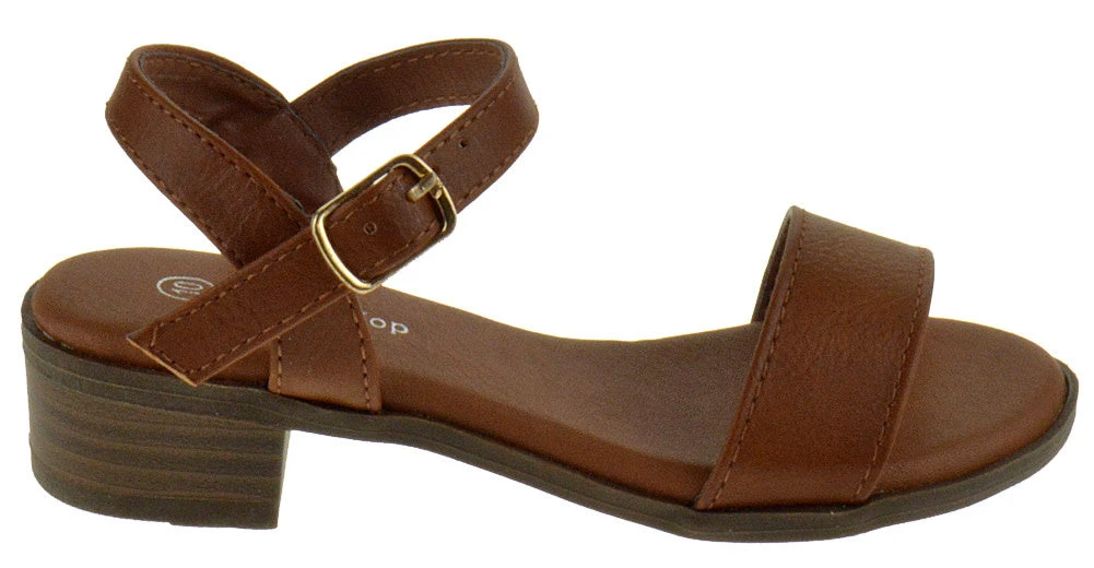 Courtney 5K Girls Gladiator Open Toe Dress Sandals 7 Courtney 5K Girls Gladiator Open Toe Dress Sandals - Image 5