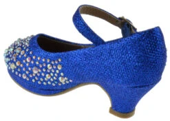 Dana 58K Girl's Rhinestone Mary Jane Dress Pumps -Bamboo Store dana 58k royal blue 3