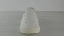 Forever Design 34 Women's Quilted Slip On Sneakers -Bamboo Store design34wht 2
