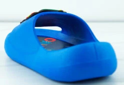 Little Kid's Comfort Slip On Dino Slides 16 Little Kid's Comfort Slip On Dino Slides -Bamboo Store dinoslideblue