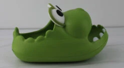Unknown Little Kid's Slip On Dino Rubber Comfort Slides -Bamboo Store dinoslidesgreen 2