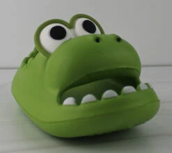 Unknown Little Kid's Slip On Dino Rubber Comfort Slides -Bamboo Store dinoslidesgreen 3