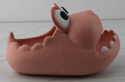 Unknown Little Kid's Slip On Dino Rubber Comfort Slides -Bamboo Store dinoslidespink 2