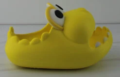 Unknown Little Kid's Slip On Dino Rubber Comfort Slides -Bamboo Store dinoslidesyellow 2