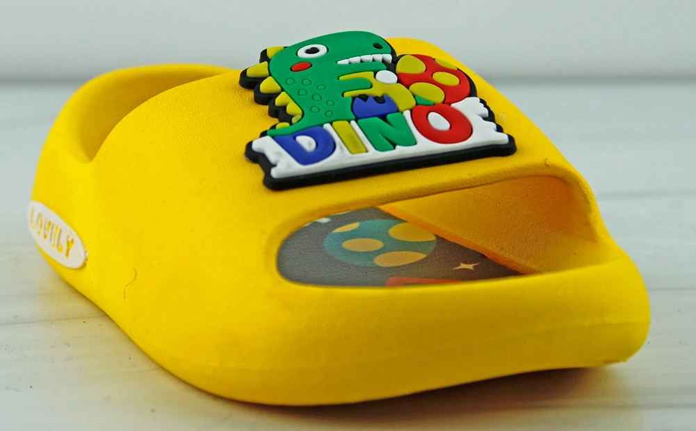 Little Kid's Comfort Slip On Dino Slides 12 Little Kid's Comfort Slip On Dino Slides - Image 10