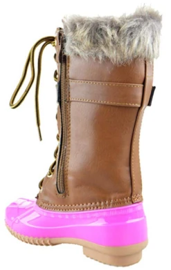 Forever Duck 10K Little Girls Lace UpKnee High Duck Boots 19 Forever Duck 10K Little Girls Lace UpKnee High Duck Boots -Bamboo Store duck10kf 3