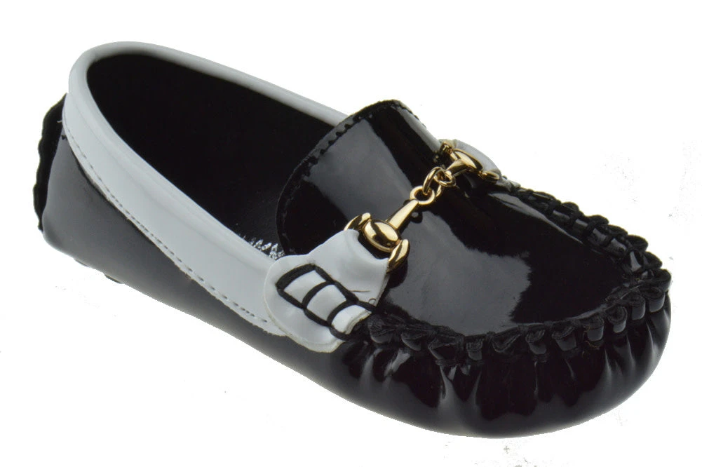 Emmy-04B Girl's Moccasin Slip On Flats 3 Emmy-04B Girl's Moccasin Slip On Flats