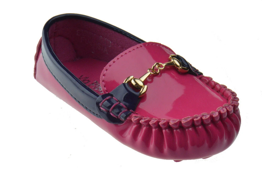 Emmy-04B Girl's Moccasin Slip On Flats 5 Emmy-04B Girl's Moccasin Slip On Flats - Image 3