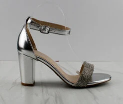 Striking 58 Women's Rhinestone Embellished Low Heels -Bamboo Store fa6279941db3655c8e54e308cf87e38b