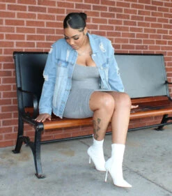 Faith Womans Stiletto Heeled Pointed Toe Ankle Boots -Bamboo Store faith 15