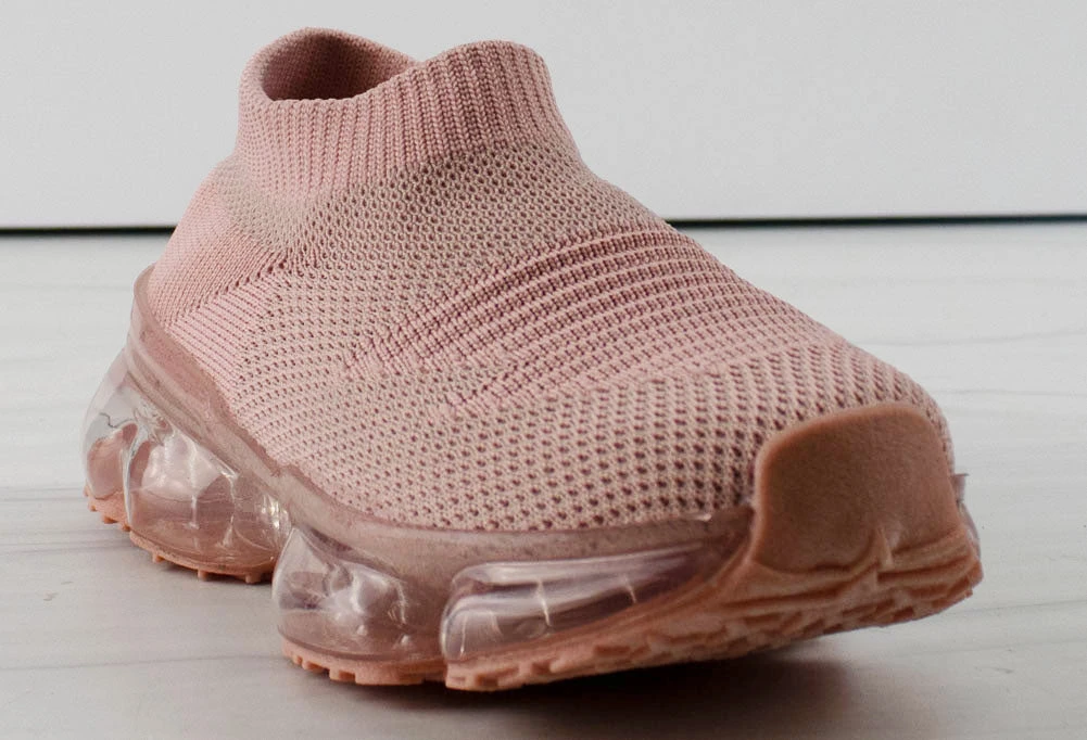 Flow-17kLittle Girls Fly Knit Slip On Sneakers 9 Flow-17kLittle Girls Fly Knit Slip On Sneakers - Image 7