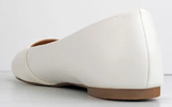 F. Nacy 001 Women's Almond Toe Comfort Flats -Bamboo Store fnacywht3