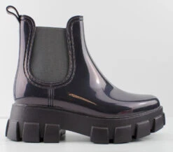 Forever Foothill 1 Women's Chunky Ridge Sole Ankle Boots -Bamboo Store foothill1greypat2