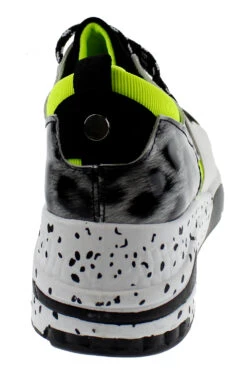 Galaxy 01 Womens Wedged Fashion Sneakers -Bamboo Store galaxyneongreen 3