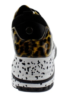 Galaxy 01 Womens Wedged Fashion Sneakers -Bamboo Store galaxyyellowlep 3