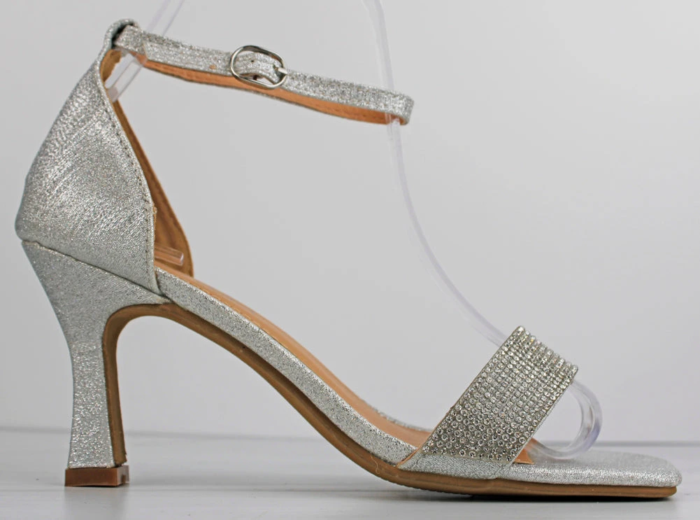 H. Wine 03 Women's Rhinestone Embellished Low Dress Heels 4 H. Wine 03 Women's Rhinestone Embellished Low Dress Heels - Image 2