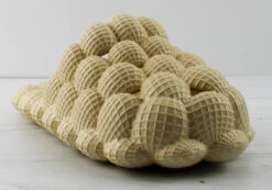 Irwin 01 Women's Cushioned Slip On Bubble Slides -Bamboo Store irwin1beige3