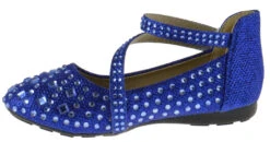 KD 01 KS Little Girls Ballet Ballerina Flats -Bamboo Store kd01royal 3