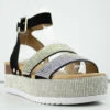 Forever Luxury 43 Women's Rhinestone Double Band Buckled Platform Sandals 1 Forever Luxury 43 Women's Rhinestone Double Band Buckled Platform Sandals -Bamboo Store lUXURY43 6