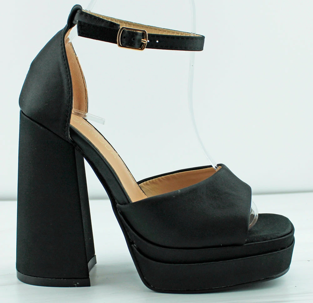 Lollie 43 Women's Platform Open Toe High Dress Heels 7 Lollie 43 Women's Platform Open Toe High Dress Heels - Image 5