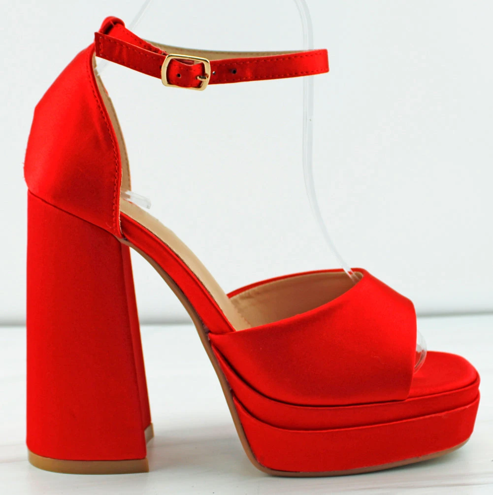 Lollie 43 Women's Platform Open Toe High Dress Heels 10 Lollie 43 Women's Platform Open Toe High Dress Heels - Image 8