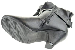 Pauline 28S Little Girls Knee High Rhinestone Kitten Heel Boots -Bamboo Store pauline28s 1