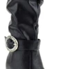 Pauline 28S Little Girls Knee High Rhinestone Kitten Heel Boots -Bamboo Store pauline28s 2