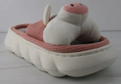 Unknown Cartoon Pig Soft Sole Platform Comfort Slides
