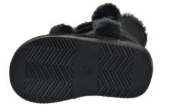 Pom 01KM Girl's Shearling Pom Pom Boots -Bamboo Store pom pom 01k bk 4