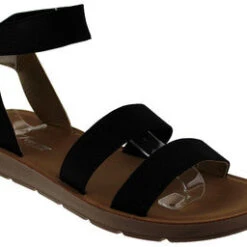 Forever Reform-54 Womens Open Toe Platform Sandals -Bamboo Store reform 54 black 1