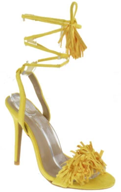 Forever Rubina 57 Women's Fringe Open Toe High Heel Sandals 29 Forever Rubina 57 Women's Fringe Open Toe High Heel Sandals -Bamboo Store rubina57mus 1