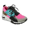Healy 3 Women's Fashion Lace Up Sneaker -Bamboo Store screenshot 2019 11 20 neon pink teal color block h