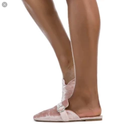 Gosh 03 Women's Velvet Slip On Loafer