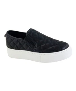 Parade 1 Women's Quilted Slip On Canvas Sneaker
