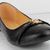 Shelly 05 Women's Rhinestone Accent Comfort Flats -Bamboo Store shelly05blk3