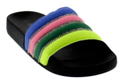 Shine 05 Womens Slides -Bamboo Store shine05black 5