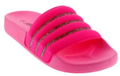 Shine 05 Womens Slides -Bamboo Store shine05fuschia 1