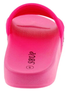 Shine 05 Womens Slides -Bamboo Store shine05fuschia 4